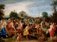 Bacchus Procession 17th century. Artist: Frans Francken II