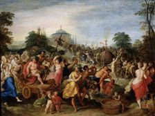 Bacchus Procession 17th century. Artist: Frans Francken II