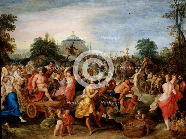 'Bacchus Procession', 17th century. Artist: Frans Francken II
