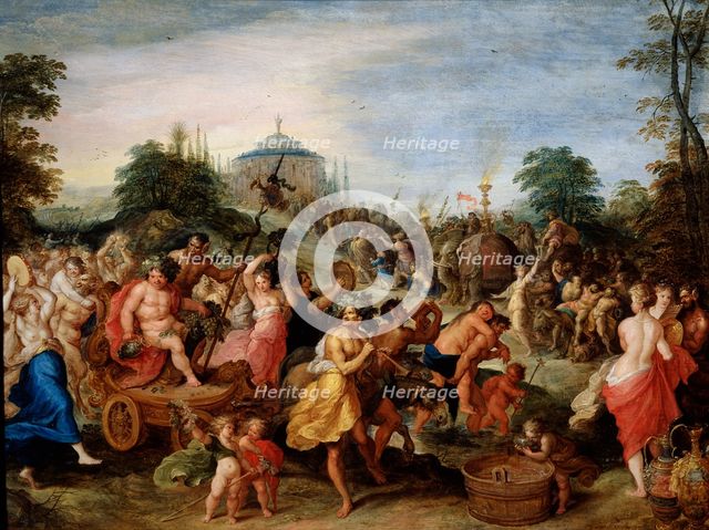 'Bacchus Procession', 17th century. Artist: Frans Francken II