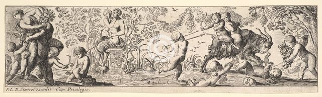 Bacchanal, 1600-1642. Creator: Pierre Brebiette.