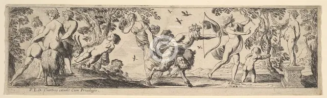 Bacchanal, 1615-42. Creator: Pierre Brebiette.