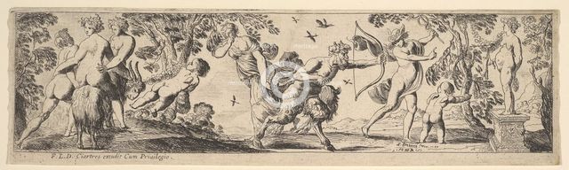 Bacchanal, 1615-42. Creator: Pierre Brebiette.