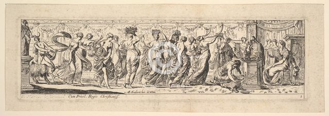 Bacchanal, 1615-42. Creator: Pierre Brebiette.