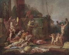 Bacchanal, 1660. Creator: Giulio Carpioni