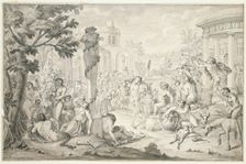 Bacchanal, 1696. Creator: W. Marchand