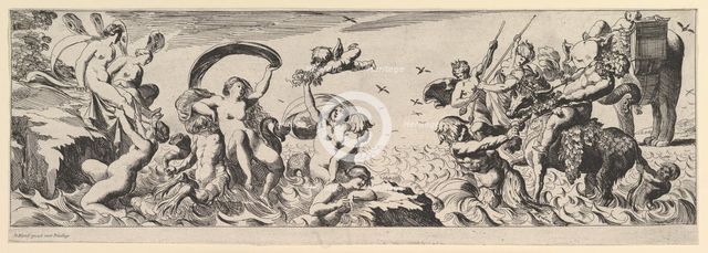 Bacchanal, 17th century. Creator: Pierre Brebiette.