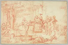 Bacchanal, n.d. Creator: Claude Gillot