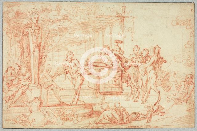 Bacchanal, n.d. Creator: Claude Gillot.