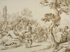 Bacchanal, c18th century. Creator: Ottmar Elliger the Younger