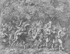Bacchanal, ca. 1557. Creator: Giulio Sanuto