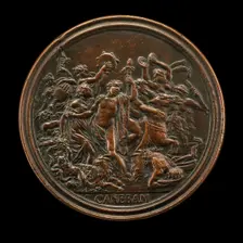 Bacchanal [reverse], 1684. Creator: Massimiliano Soldani