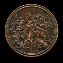 Bacchanal [reverse], 1684. Creator: Massimiliano Soldani