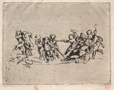 Bacchanal with Children and Chariot. Creator: Jean-Baptiste Carpeaux (French, 1827-1875)