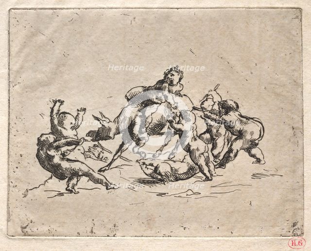 Bacchanal with Children and Donkey. Creator: Jean-Baptiste Carpeaux (French, 1827-1875).