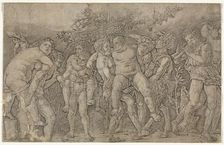 Bacchanal with Silenus. Creator: Andrea Mantegna (Italian, 1431-1506)