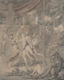 Bacchanale, 1767. Creator: Jean-Michel Moreau