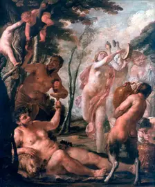 Bacchanale c1600-1638. Artist: Jacques Blanchard
