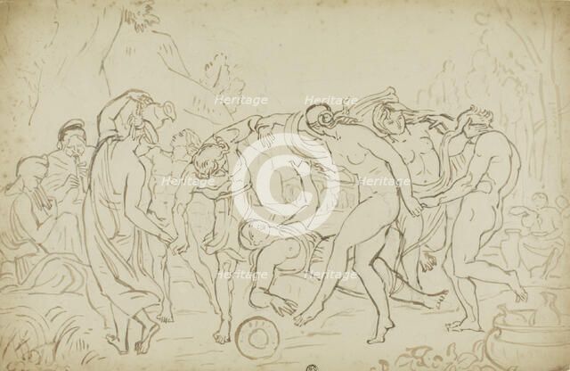 Bacchanale, n.d. Creator: Joshua Cristall.