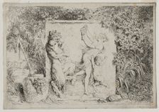 Bacchanales: The Satyr's Dance , 1763. Creator: Jean-Honoré Fragonard (French, 1732-1806)