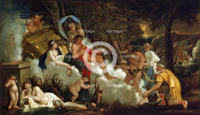 Bacchanalia, 1650. Creator: Sébastien Bourdon.