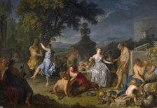 Bacchanalia, 1719. Artist: Houasse, Michel-Ange (1680-1730)