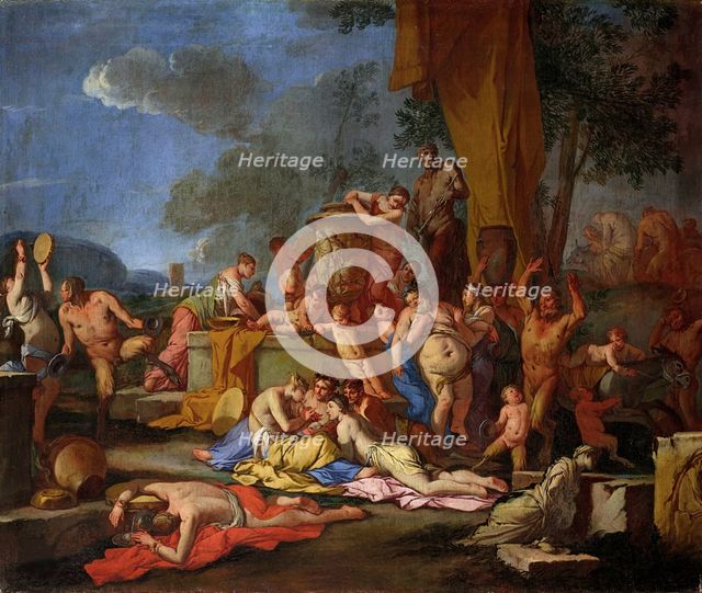 Bacchanalia, ca 1665-1669. Creator: Carpioni, Giulio (1613-1678).