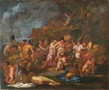 Bacchanalia, Second Half of the 17th cen.. Creator: Carpioni; Giulio (1613-1678)