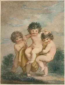 Bacchanals 1903. Artist: Francesco Bartolozzi