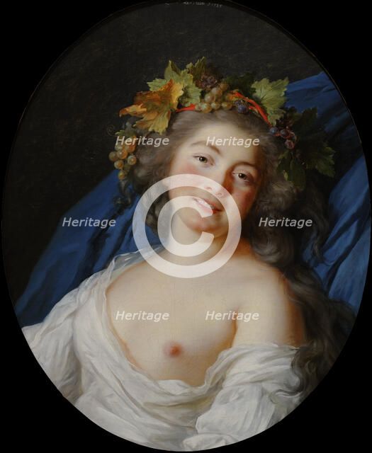 Bacchante, 1785. Creator: Elisabeth Louise Vigee-LeBrun.