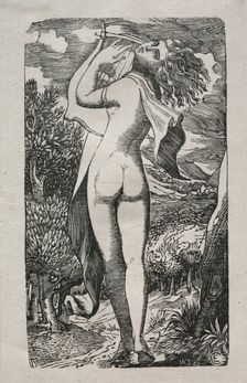Bacchante or The Player on The Lyre, 1829. Creator: Edward Calvert (British, 1799-1883)
