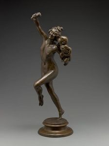 Bacchante and Infant Faun, 1893-1894. Creators: Frederick William MacMonnies, E Gruet