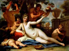 Bacchante and Satyrs c1713. Artist: Sebastiano Ricci