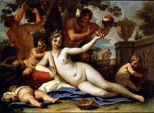 Bacchante and Satyrs c1713. Artist: Sebastiano Ricci