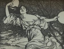 Bacchante c20th century (1914-1915). Artist: Fred Hammersley Ball