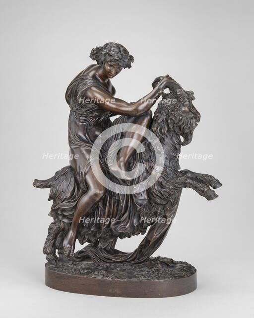 Bacchante with a Goat, 1796, cast 1798. Creator: Philippe-Laurent Roland.