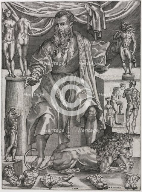 Baccio Bandinelli, 1548. Creator: Nicolo della Casa (French, active 1543-48).