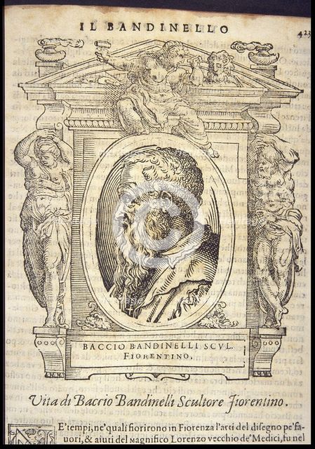 Baccio Bandinelli, ca 1568.