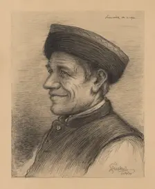 Baca, 1920. Creator: Ladislav Treskon