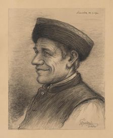 Baca, 1920. Creator: Ladislav Treskon