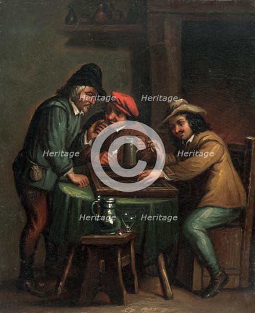 'Backgammon Players'. Artist: Unknown