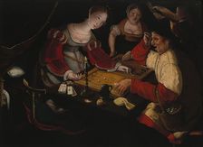 Backgammon Players, c1535-1540. Creator: Anonymous