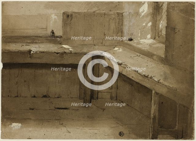 Background Study, 1840/50. Creator: David Wilkie.