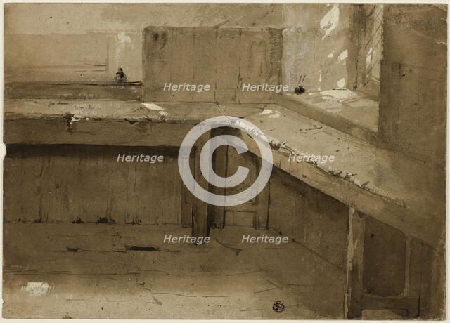 Background Study, 1840/50. Creator: David Wilkie.