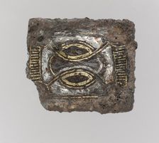 Backplate of a Belt Buckle, Frankish, 6th-7th century. Creator: Unknown