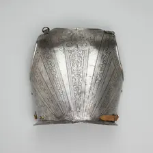 Backplate, Italy, northern, c. 1590/1600. Creator: Unknown
