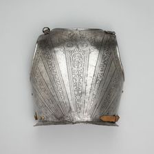 Backplate, Italy, northern, c. 1590/1600. Creator: Unknown