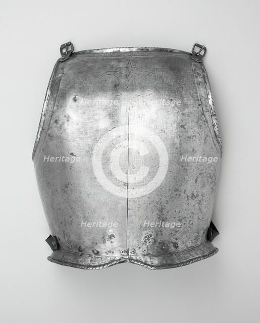 Backplate, Italy, c. 1560/70. Creator: Unknown.