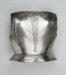 Backplate with Associated Culet of One Lame, Northern Germany, c. 1560. Creator: Unknown