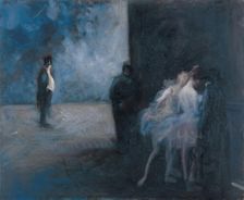 Backstage - Symphony in Blue, Between 1900 and 1923